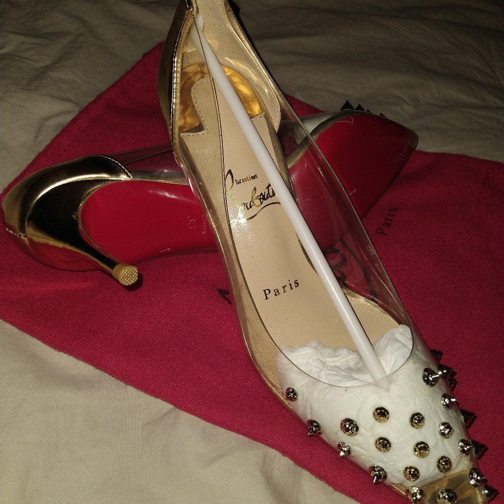 Authentic Louboutin spike pumps